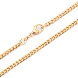 HALSKEDJA PANSAR 59CM, BREDD: 3,2MM - TILLV. BALESTRA