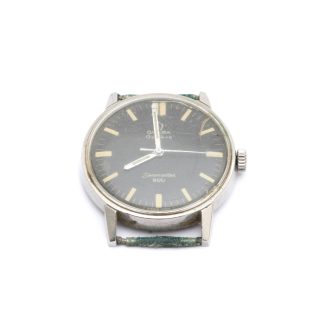 DEFEKT HERRUR OMEGA GENEVE SEAMASTER 600 ø 34MM MEKANISK - REPOR, NAGG OCH SLITAGE - URET GÅR MEN SÄLJES SOM DEFEKT