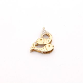 HÄNGE STJÄRNTECKEN FISKARNA (19 FEB - 20 MAR) 13x11MM