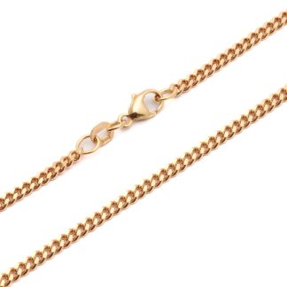 HALSKEDJA PANSAR 45CM, BREDD: 2,5MM - TILLV. BALESTRA