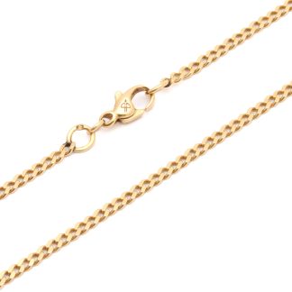 HALSKEDJA PANSAR 55CM, BREDD: 3MM - TILLV. BALESTRA