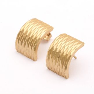PAR ÖRHÄNGEN 15x10MM - OBS! ETT LÅS SAKNAS