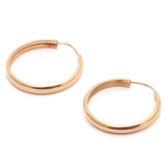 PAR ÖRHÄNGEN HOOPS / RINGAR ø 22MM