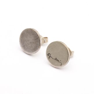 PAR ÖRHÄNGEN SILVER EFVA ATTLING, MODELL: DOTS EAR, ø 11MM, REK. NYPRIS: 1300:-