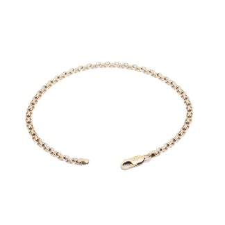 ARMBAND X-LÄNK 20,5CM, BREDD: 3MM - TILLV. BALESTRA
