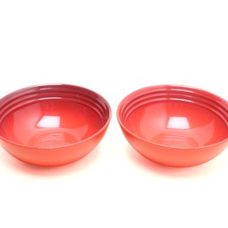 2 SKÅLAR LE CREUSET CEREAL BOWL CERISE 16CM 0,65 LITER