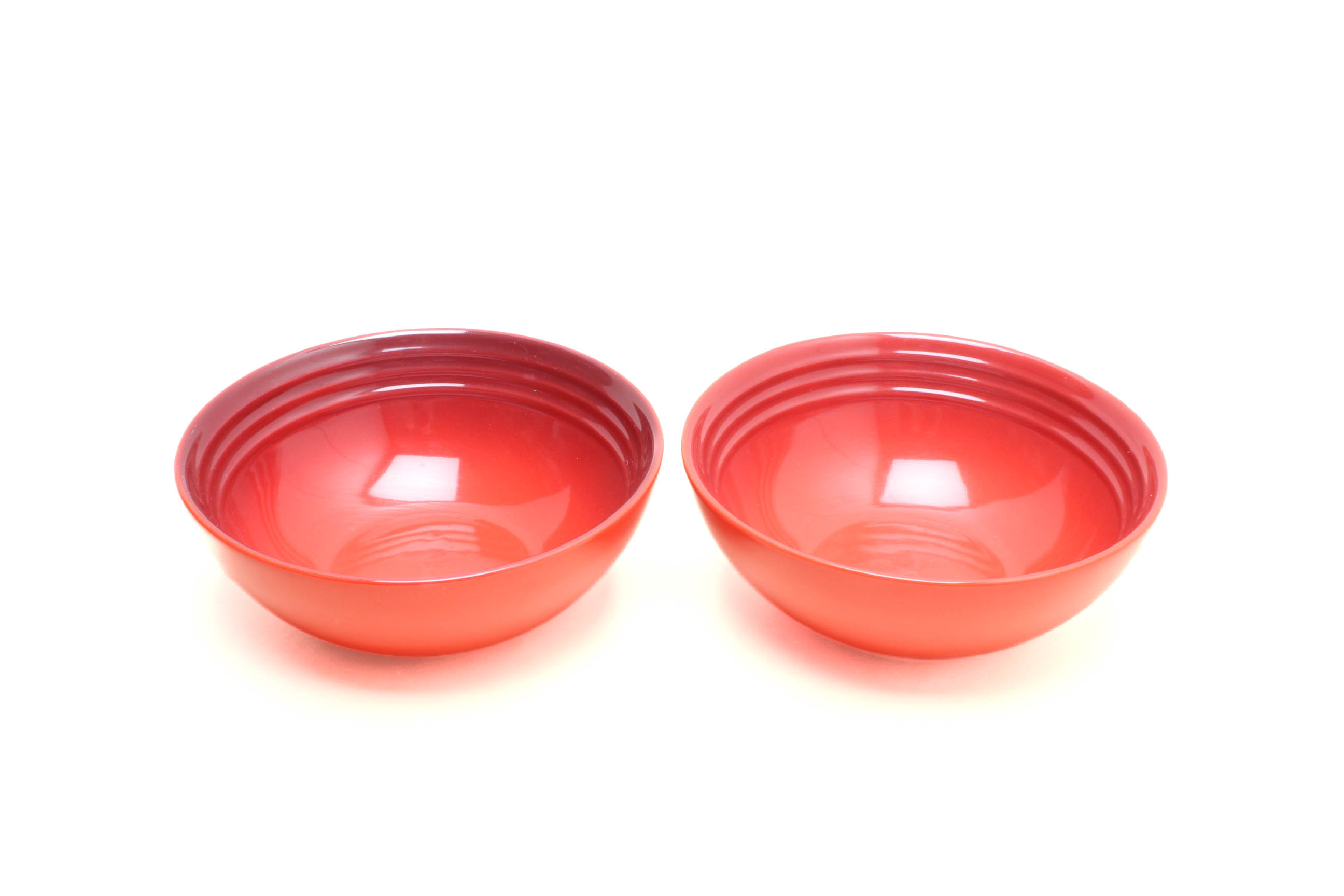 2 SKÅLAR LE CREUSET CEREAL BOWL CERISE 16CM 0,65 LITER