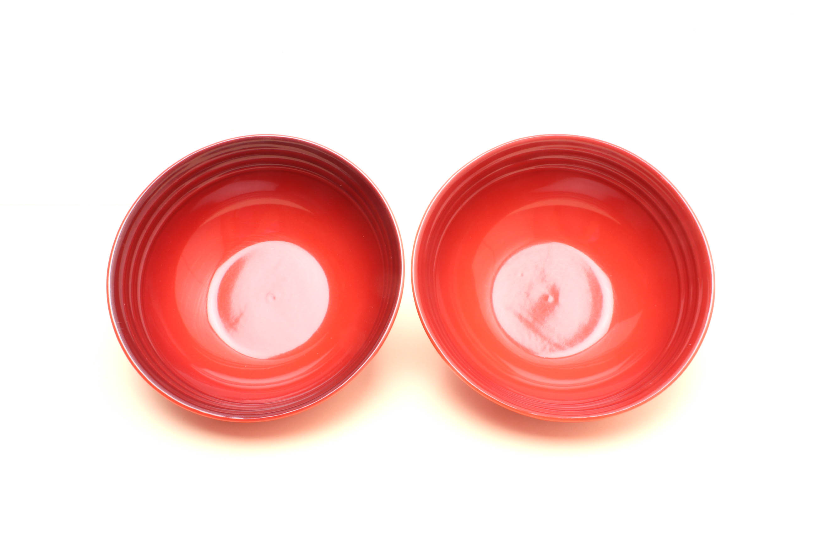 2 SKÅLAR LE CREUSET CEREAL BOWL CERISE 16CM 0,65 LITER - Bild 2
