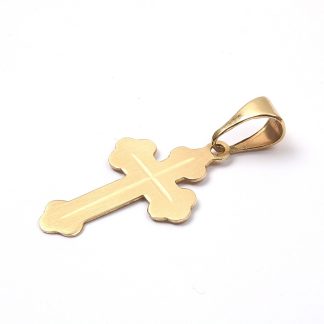 HÄNGE KORS LÄNGD INKL. ÖGLA 2,5CM/14K