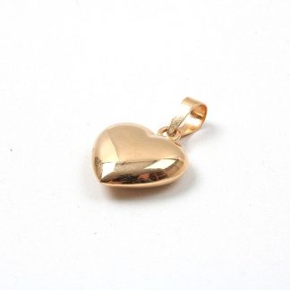 HÄNGE HJÄRTA IHÅLIGT TILLV. GULDFYND, L 1 CM B 1,1 CM
