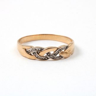 RING MED DIAMANTER, 19 MM. SVENSKTILLVERKAD