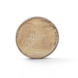 MINNESMYNT SVERIGE 50KR 1976. KUNGLIGA BRÖLLOPET