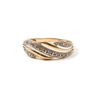 RING MED DIAMANTER, 17,5MM. TILLV. GULDFYND