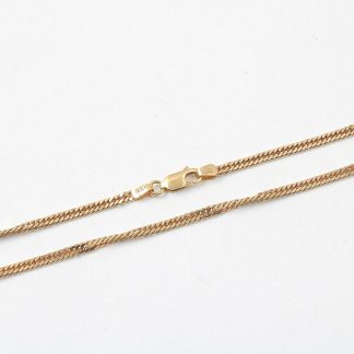 HALSKEDJA PANSAR, TILLV. VIERI ITALIEN , L 50 CM B 3 MM
