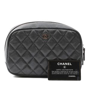 NECESSÄR CHANEL ORIGINAL.KRT. DUSTBAG. CERT. BRUKSSLITAGE (31177566)