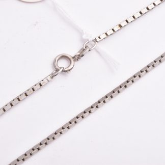 HALSKEDJA SILVER 80CM, BREDD: 1,5MM, TILLV. BALESTRA, ITALIEN