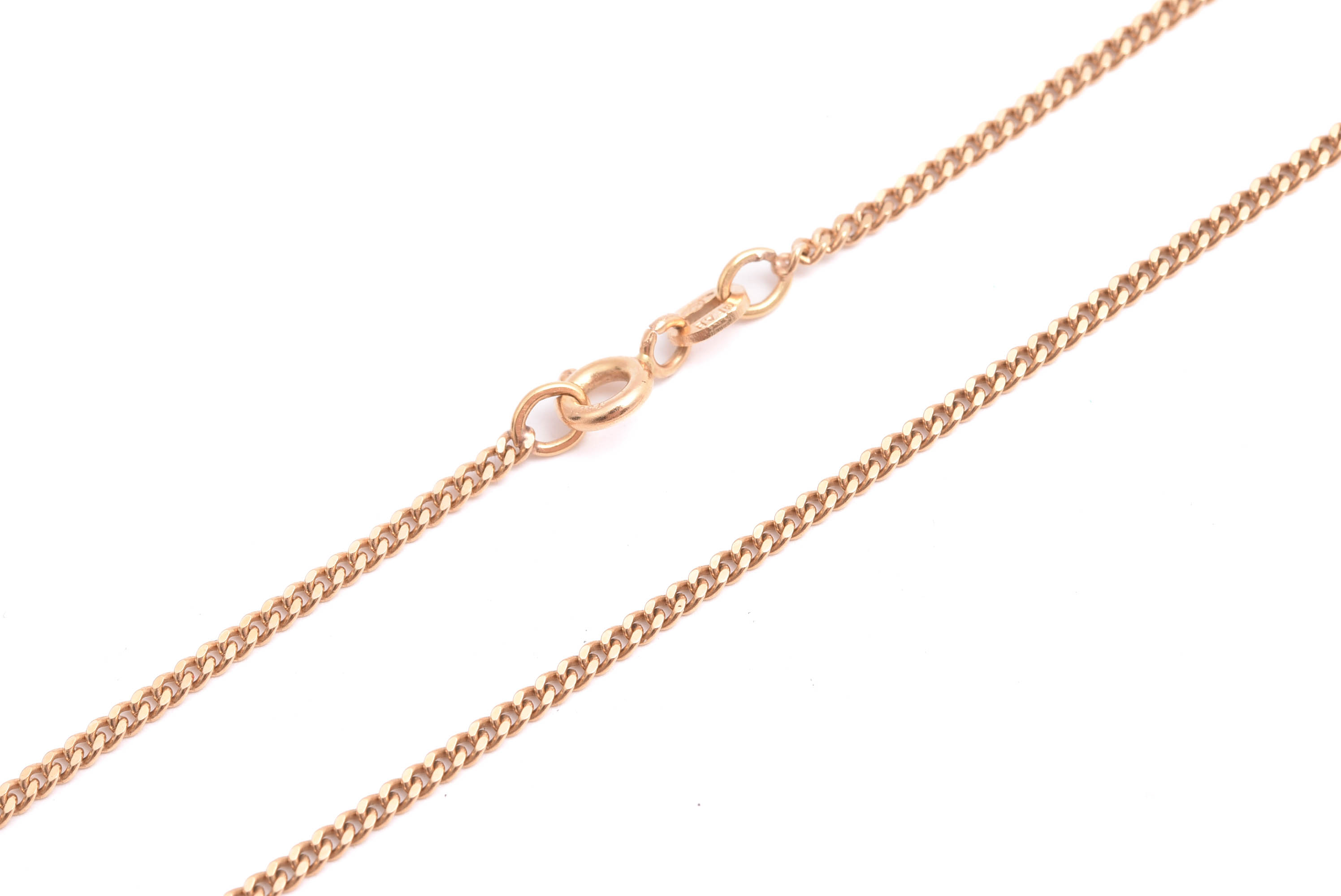 HALSKEDJA PANSAR 50CM, BREDD: 1,8MM, TILLV. GULDFYND, REK. NYPRIS: 14498:-
