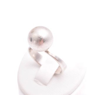 RING SILVER 17,5MM, TILLV. G KAPLAN, STOCKHOLM 1964