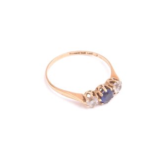 RING M SYNTETISKA STENAR, 16,25MM, TILLV. DAHLGREN & Co, MALMÖ 1944