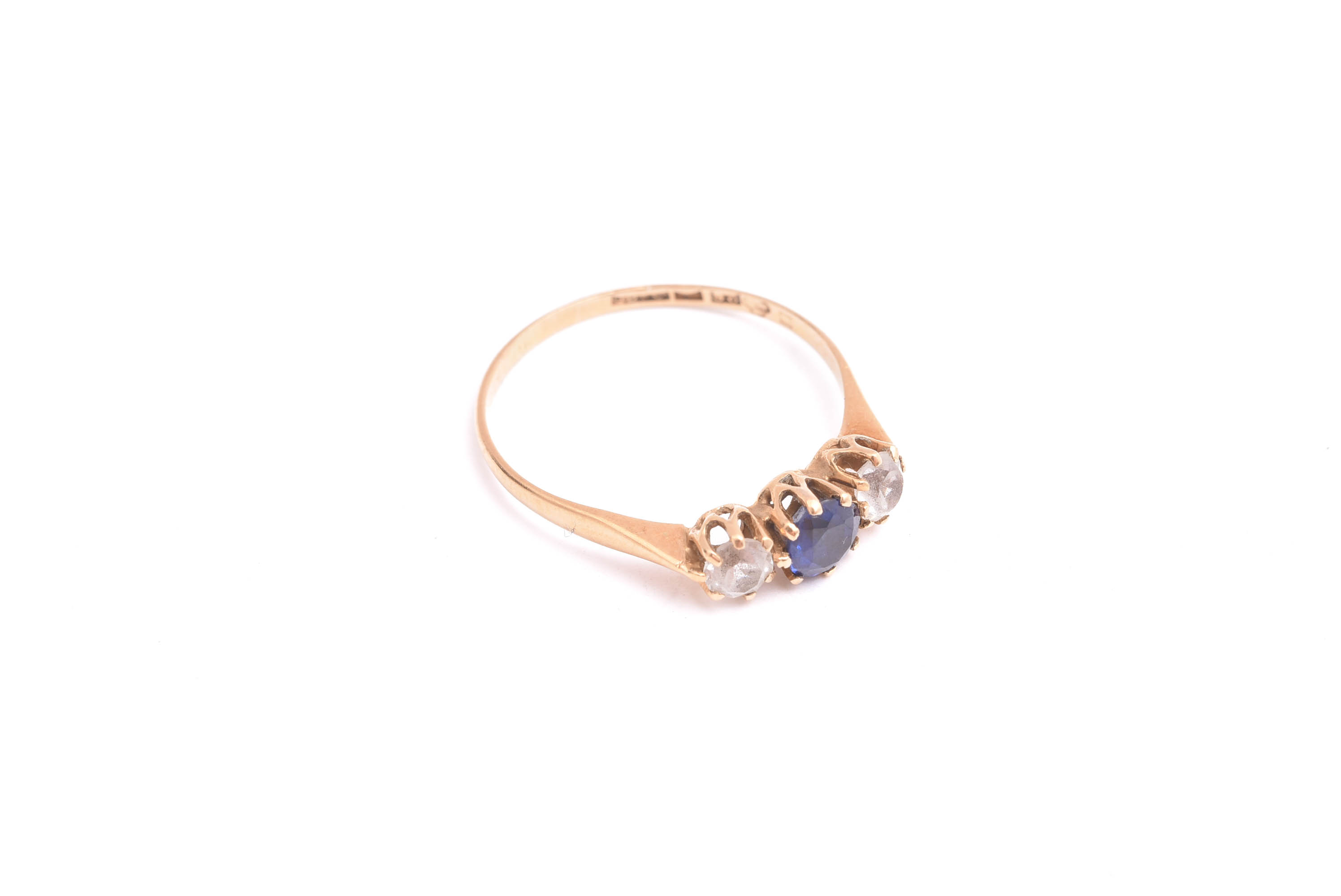 RING M SYNTETISKA STENAR, 16,25MM, TILLV. DAHLGREN & Co, MALMÖ 1944