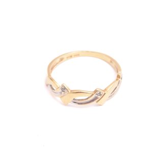 RING M 3 ÅTTKANT-SLIPADE DIAMANTER (EN M NAGG) 16,75MM, TILLV. GULDFYND