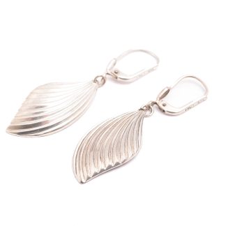 PAR ÖRHÄNGEN SILVER, 4,4CM INKL ÖGLAN, TILLVERKAR-STÄMPEL: PAC