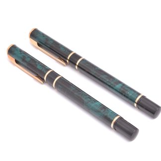 2 PENNOR WATERMAN (1 KULSPETSPENNA & EN RESERVOARPENNA, BÄGGE BEHÖVER FYLLAS PÅ) I FODRAL