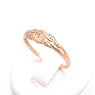 RING M 4 ÅTTKANT-SLIPADE DIAMANTER, 18,75MM, TILLV. GULDFYND
