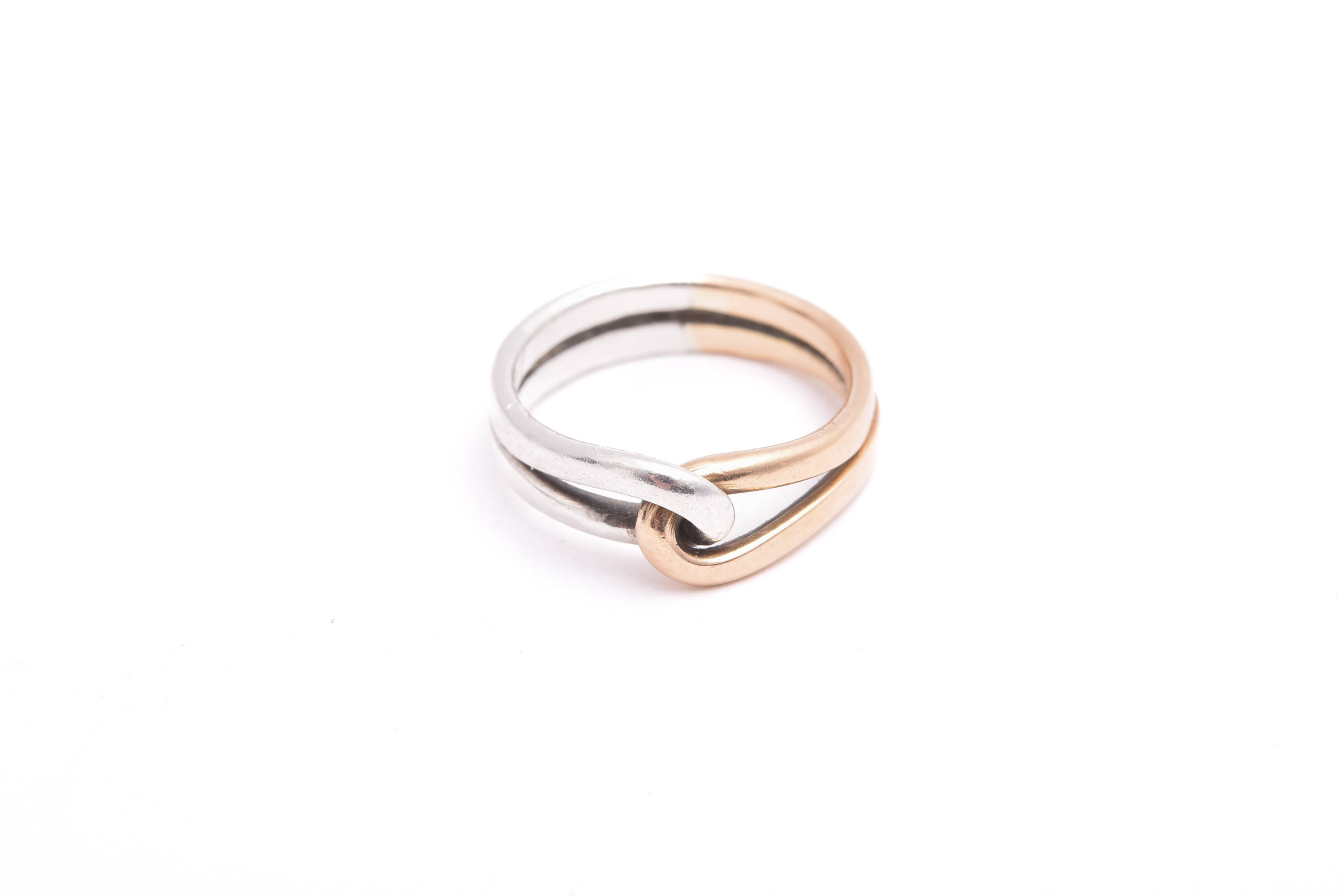 RING 18K & SILVER, 15,75MM