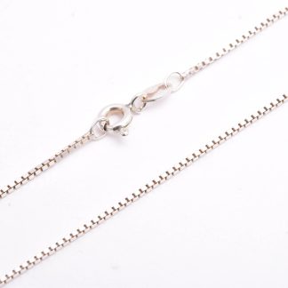 HALSKEDJA SILVER VENETIANSK 60,5CM (NGT BUCKLIG MEN ANVÄNDBAR)