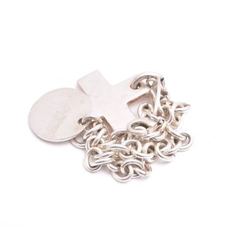 ARMLÄNK SILVER (DEFEKT) M BERLOCKER, 18CM
