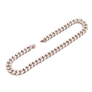 ARMLÄNK SILVER PANSAR 19CM, BREDD: 5,6MM (OBS!! LÅSET SAKNAS) TILLV. GULDFYND