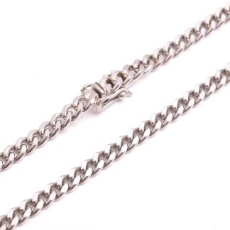 HALSKEDJA PANSAR VITGULD 45CM, BREDD: 3,7MM, TILLV. JO'ANS, KÖPING