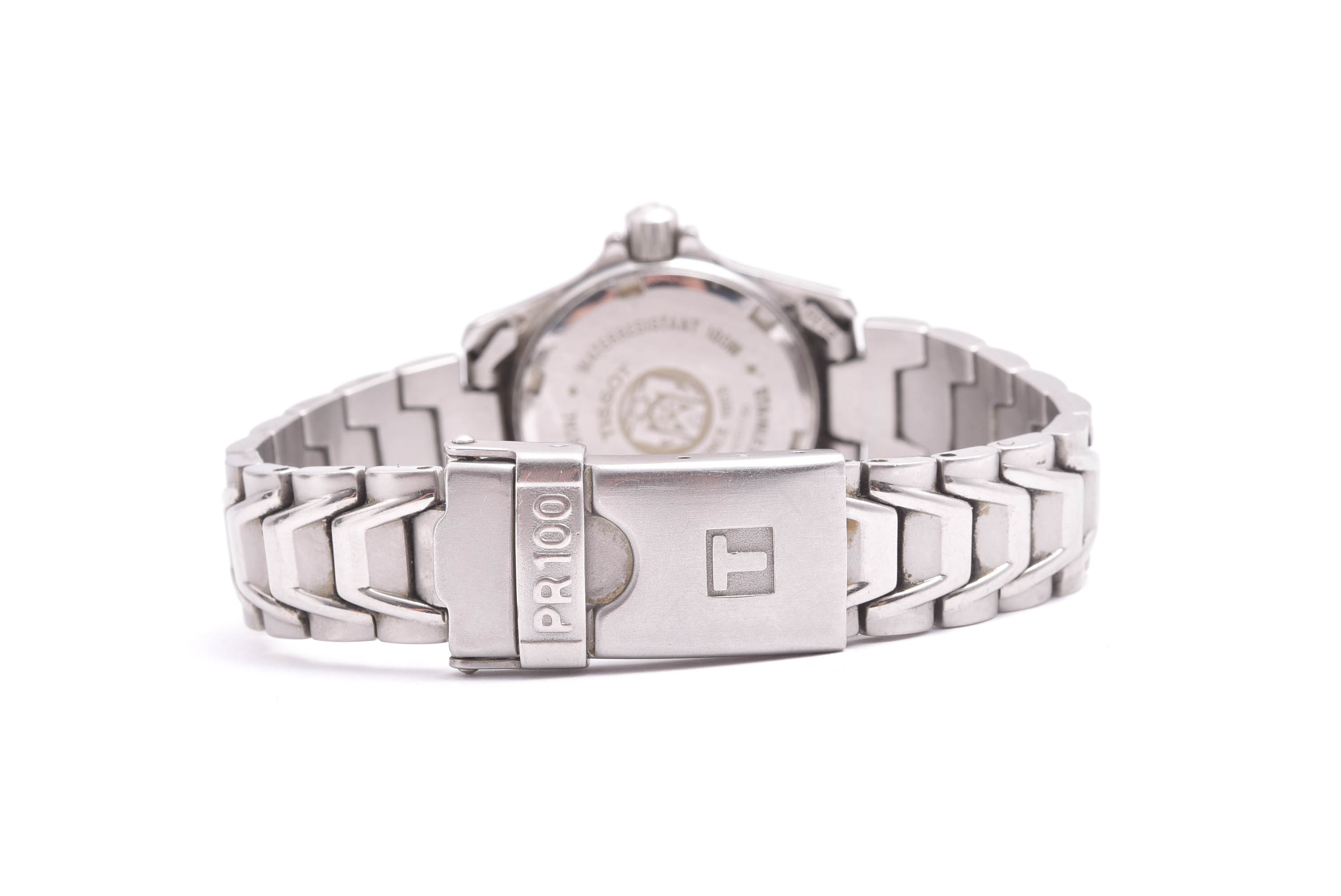 DAMUR TISSOT PR100 Q 25,5MM (BATTERI SLUT) M SAFIRGLAS, MODELL P630/730 - Bild 2