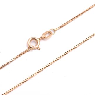 HALSKEDJA VENETIANSK 40,5CM, TILLV. GULDFYND, REK. NYPRIS: 5898:-