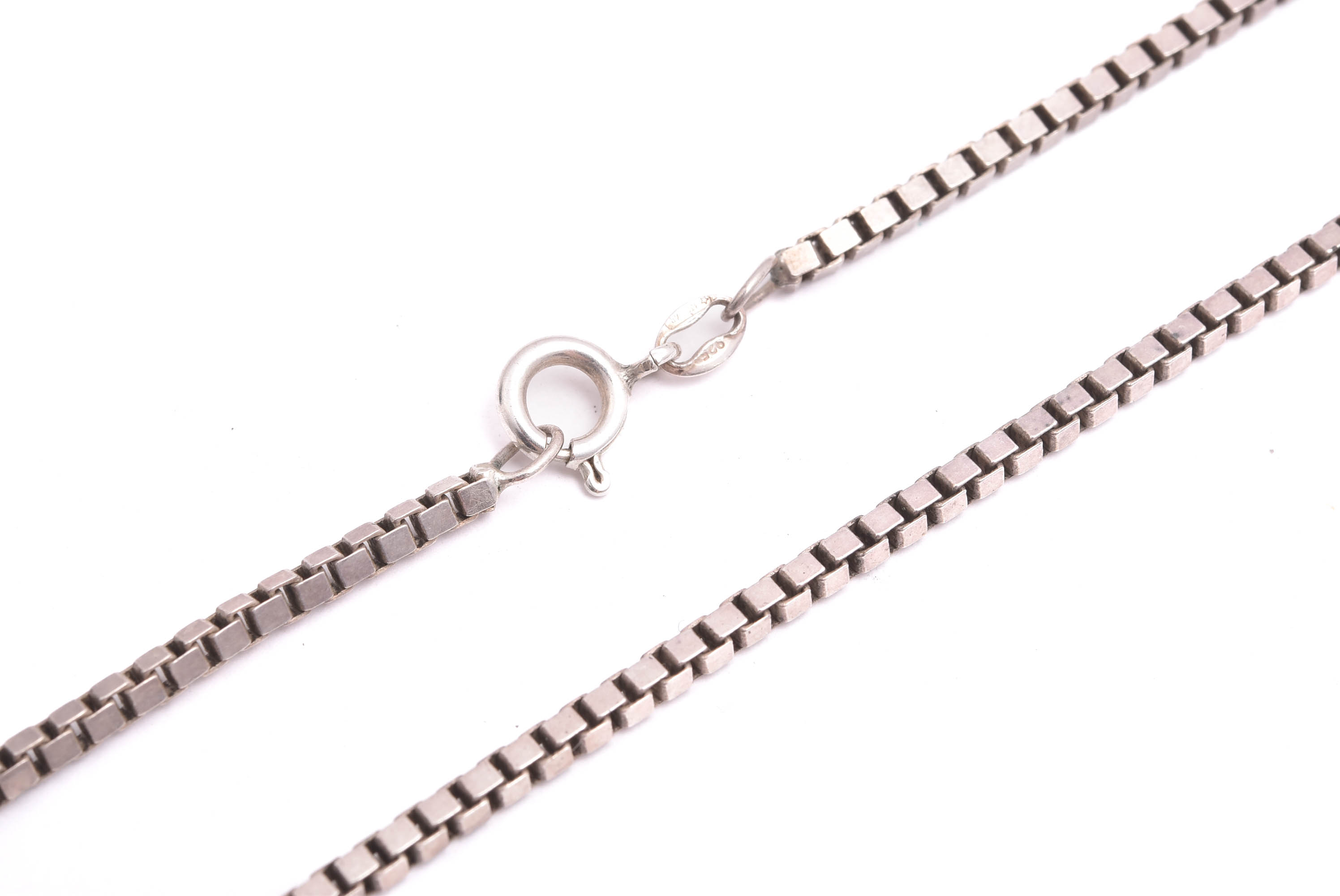 HALSKEDJA SILVER VENETIANSK 39,5CM, BREDD: 2,2MM (NGT BUCKLIG)