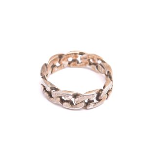 RING SILVER 17MM (OBS!! RESTER AV FÖRGYLLNING ÖVER HELA RINGEN) ITALIENSKA STÄMPLAR, SVENSK IMPORT-STÄMPEL