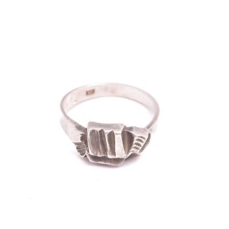 RING SILVER 18,5MM (NGT REGLERBAR STRLK)