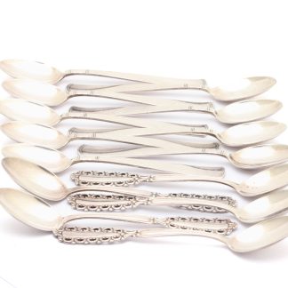 9 KAFFESKEDAR ROSENHOLM 10,5CM, 5 KAFFESKEDAR 11CM