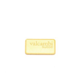GULDTACKA VALCAMBI SUISSE #AA518468 - FINGULD 999,9 - 2,5G