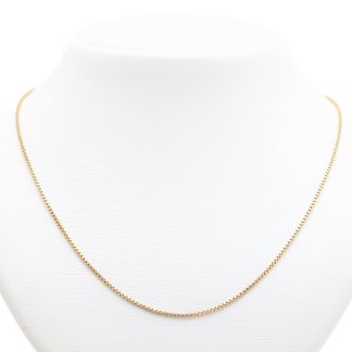 HALSKEDJA VENETIANSK 43,5CM, BREDD: 1,1MM
