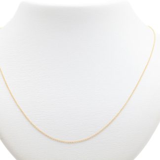 HALSKEDJA ANKAR LÅSBAR VID 42 & 45CM, BREDD: 1MM - TILLV. SVEDBOM & CO