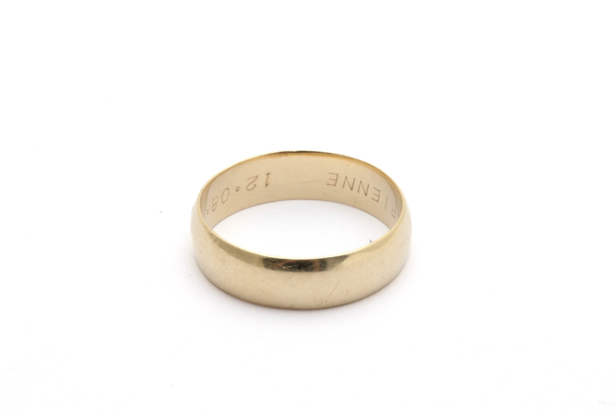 SLÄT RING MED GRAVYR ø 21MM