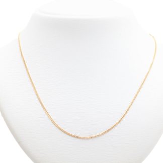 HALSKEDJA PANSAR 43CM, BREDD: 1,2MM - TILLV. BALESTRA