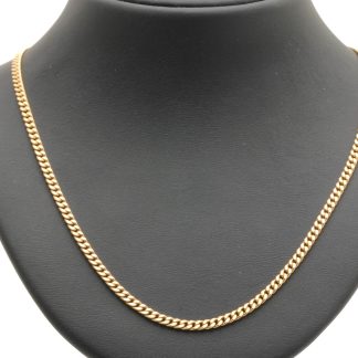 HALSKEDJA PANSAR 49,5CM, BREDD: 3,5MM - TILLV. GULDFYND