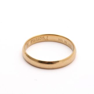 RING SLÄT MED GRAVYR ø 20,75MM - TILLV. SCHALINS
