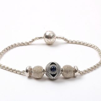 ARMLÄNK MED BERLOCKER SYNTETISKA STENAR 21CM THOMAS SABO