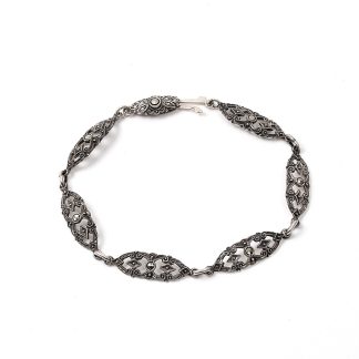 ARMLÄNK MED MARKASITER 19CM