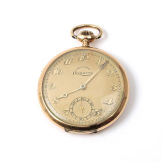 FICKUR SEVRETTE 14K I YTTERBOETT. 46MM. FUKTSKADAD. TOTALVIKT