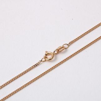 HALSKEDJA PANSAR 36CM B. 1MM. TILLV. GULDFYND